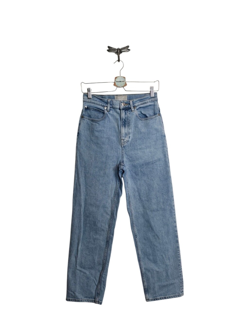 Everlane Women's Size‎ 26R The Way High Cotton Light Blue Jean Everyday Classic